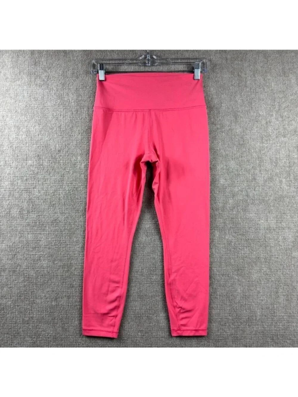 Athleta Transcend 7/8 Tight M Pink Leggings High Rise Soft Stretch Performance